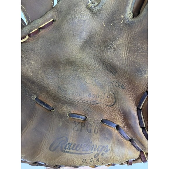 Rawlings USA Mickey Mantle XPG-6 12” Heart Of The Hide Baseball Glove Right Hand - Picture 5 of 9